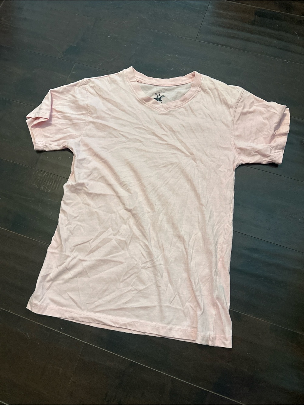 Beverly Hills Polo Club Light Pink Crew Neck Tee